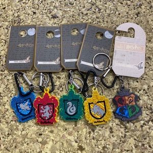 NWT Harry Potter Keychains 5 pk bundle!!